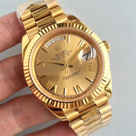 yellow gold presidential rolex replica|rolex duplicate watches online.